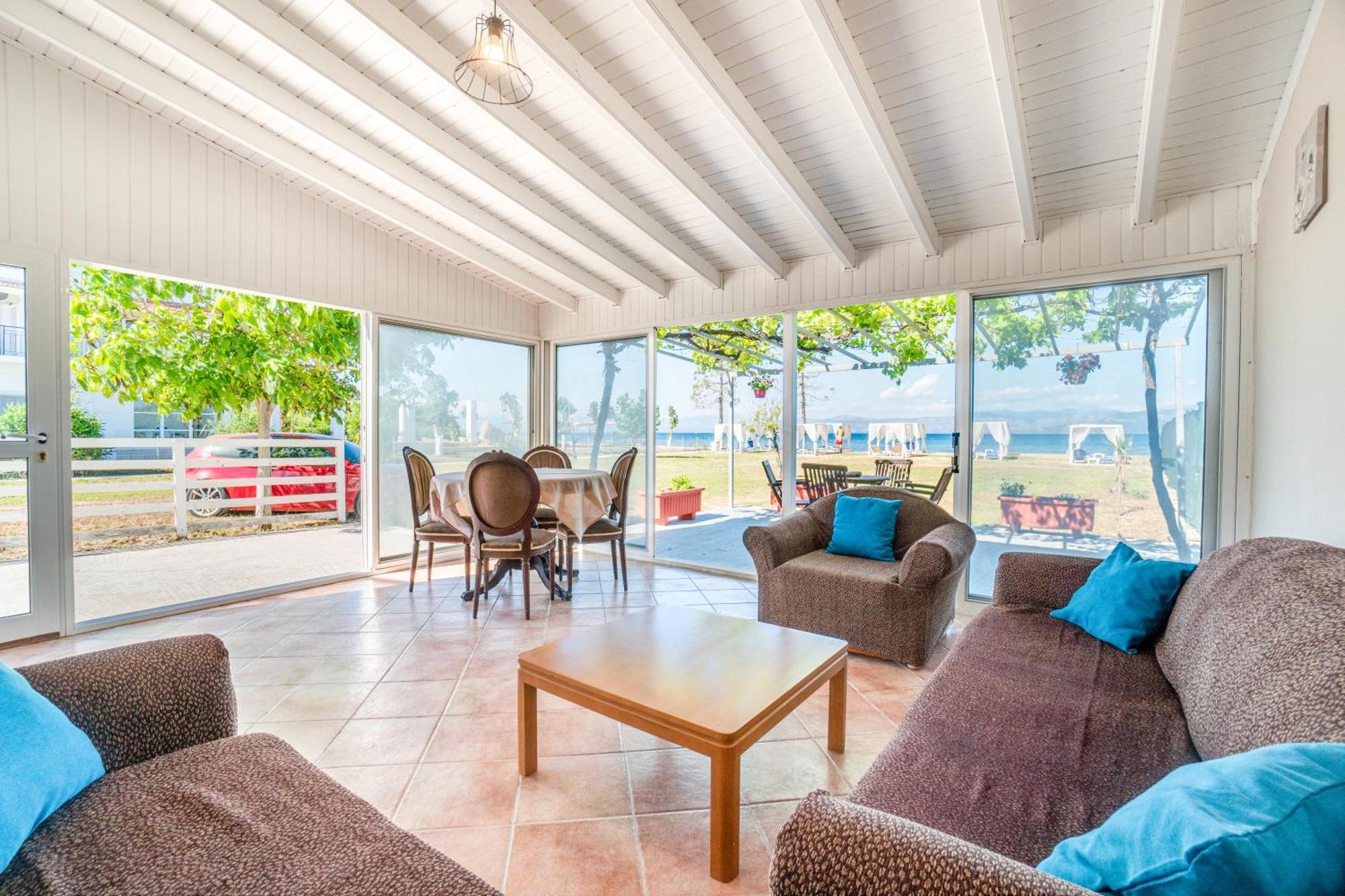 Sandy Beach Houses - Sea View Kávos Екстериор снимка