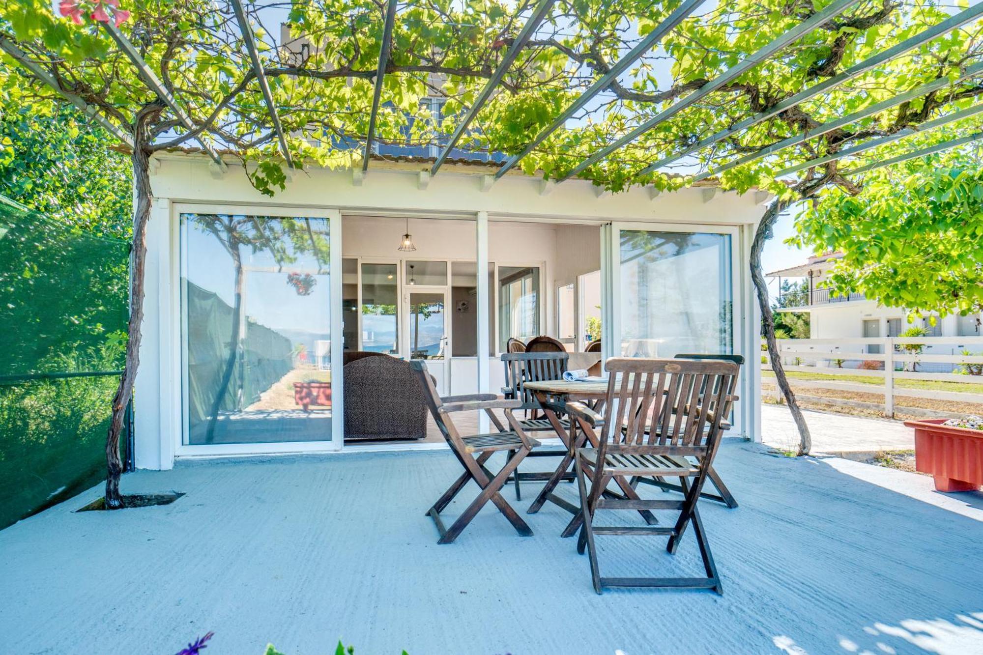 Sandy Beach Houses - Sea View Kávos Екстериор снимка